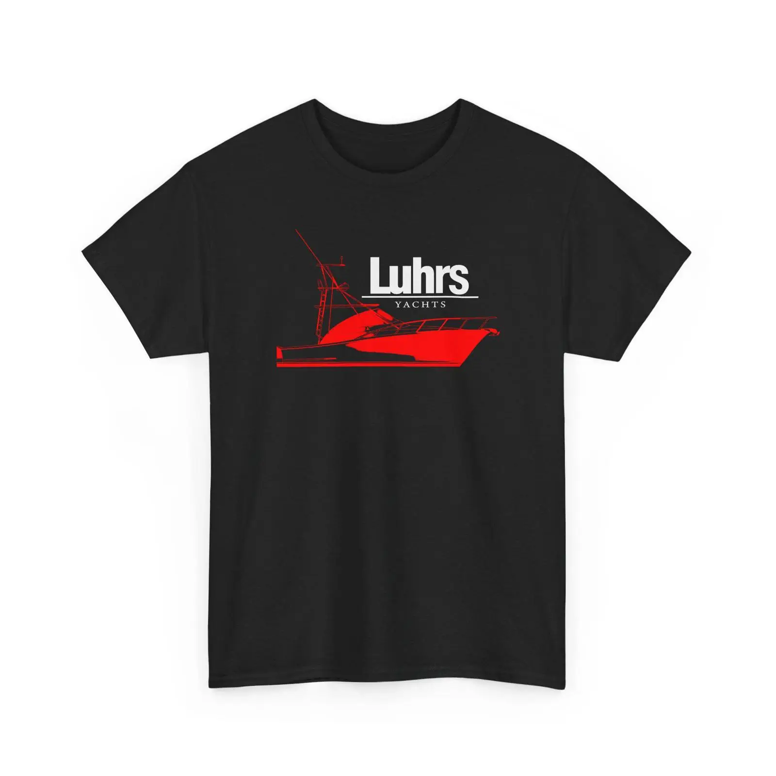 Vintage Yacht Fashion - Luhrs Yachts Tişört Denizcilik Tekne Logosu