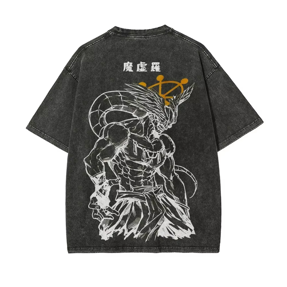 Fashion Y Vintage - 2026 Mahoraga Tekerlek Yaz Erkek T-shirt