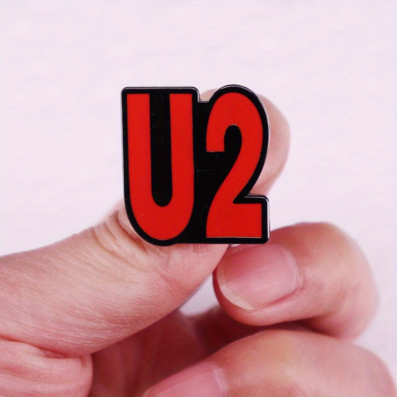 Vintage Fashion Enthusiasts - Rock Müzik Ay U2 Broş Müzik
