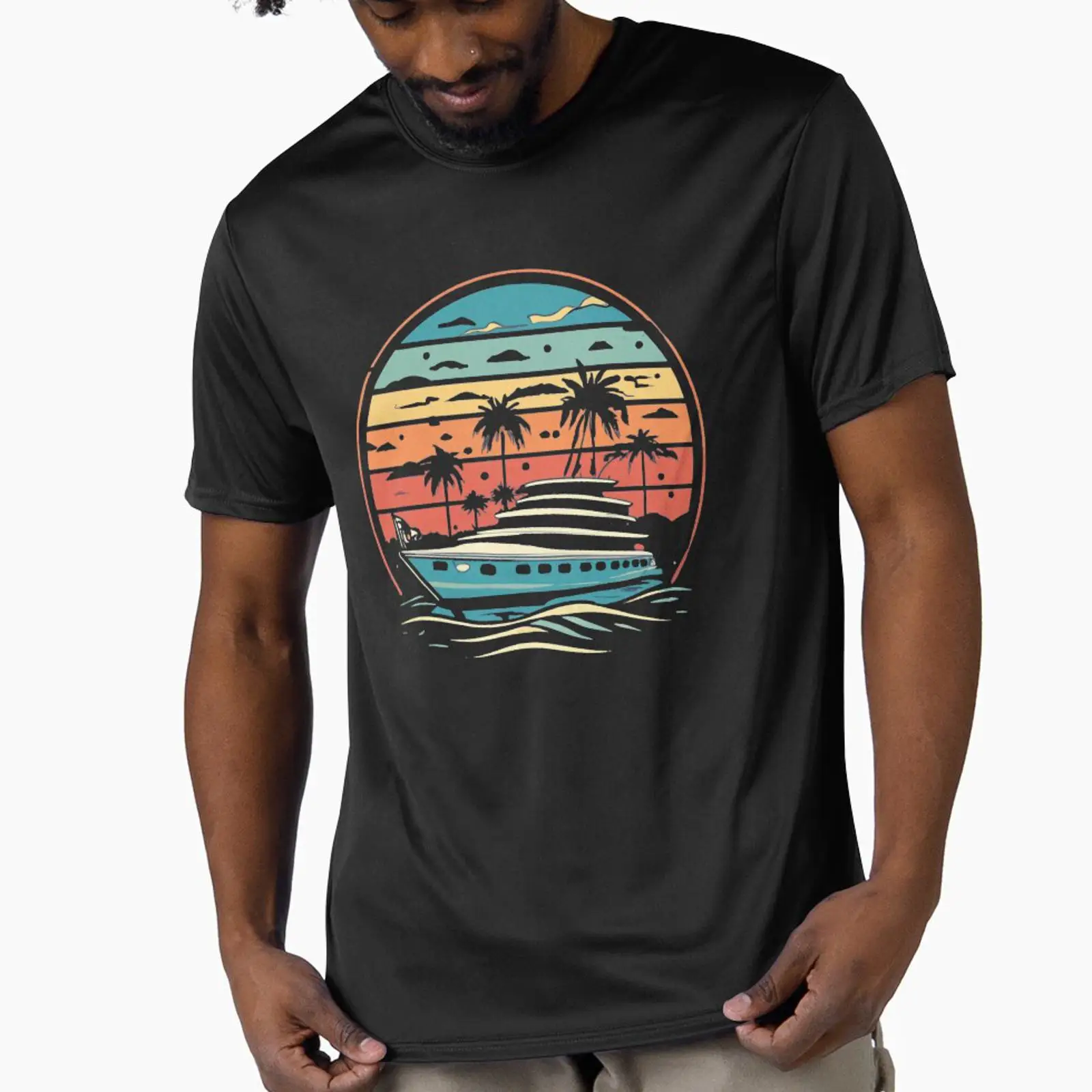 Vintage Yacht Fashion - Vintage renkler gün batımı sıçan sıçanı