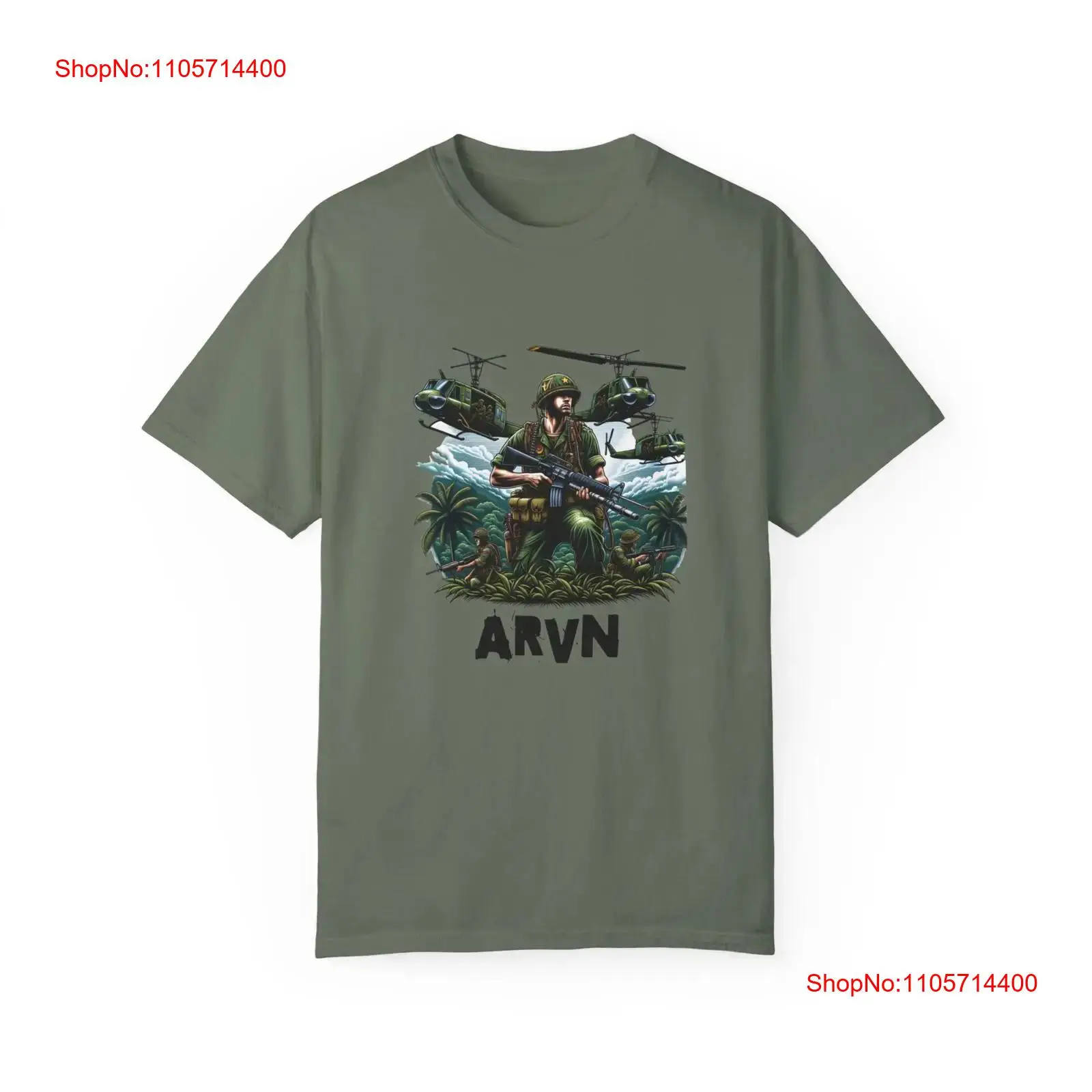 Vintage Fashion Eras - Vietnam Dönemi ARVN Orman Devriyesi Boyalı