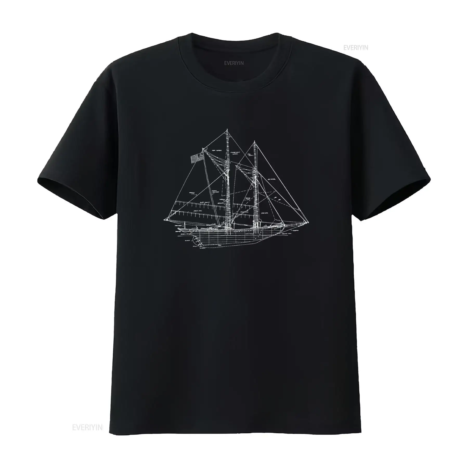 Sailing Vintage Blueprint Sail - Vintage Yacht Fashion incelemesi ve fiyatı