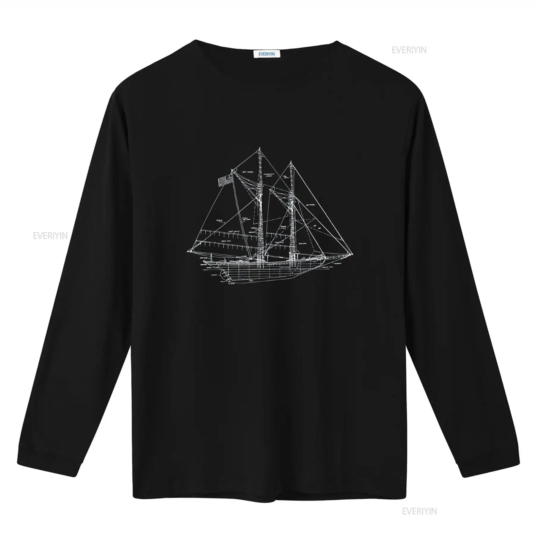Sailing Vintage Blueprint Sail - Vintage Yacht Fashion incelemesi ve fiyatı