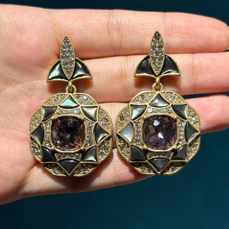 Vintage Mozaik Ametist Yuvarla - Vintage Fashion Jewelry Brands incelemesi ve fiyatı
