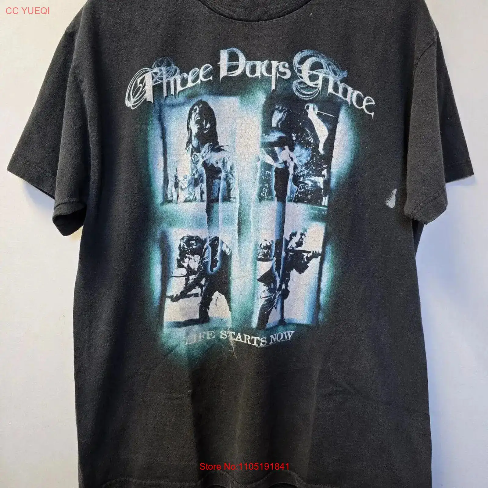 2010 Three Days Grace Turu Tiş - Vintage Fashion Now incelemesi ve fiyatı