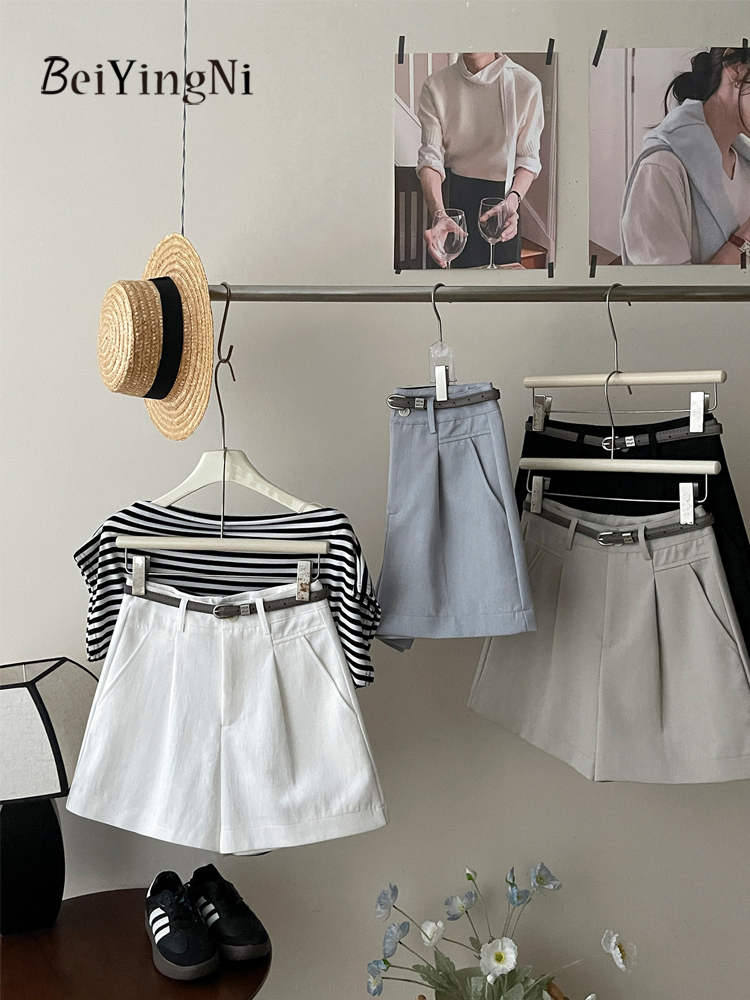 Beiyingni 2026 Yaz kadın Şort  - Vintage Fashion Old Money incelemesi ve fiyatı