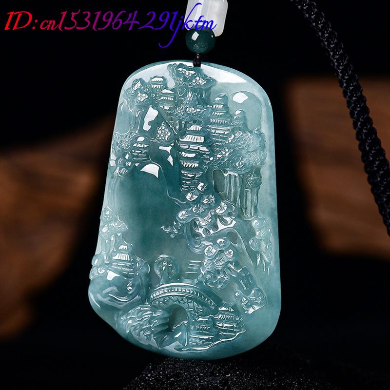 Doğal Birman Yeşim Taşı Manzar - Vintage Fashion Necklace incelemesi ve fiyatı