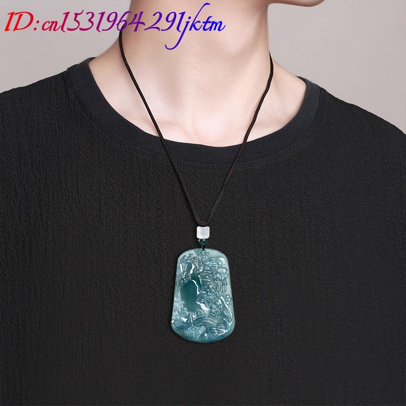 Doğal Birman Yeşim Taşı Manzar - Vintage Fashion Necklace incelemesi ve fiyatı