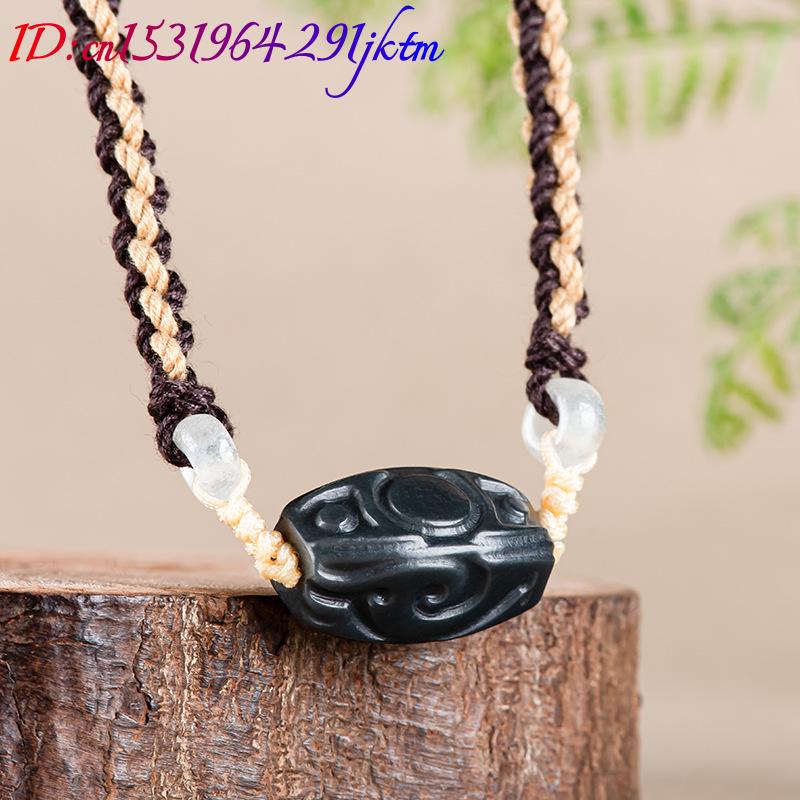 Hetian Yeşim Oyma Boncuk Kolye - Vintage Fashion Necklace incelemesi ve fiyatı