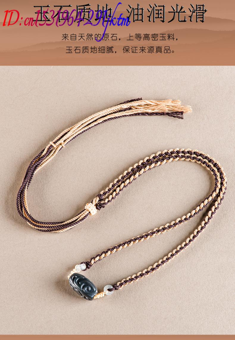 Hetian Yeşim Oyma Boncuk Kolye - Vintage Fashion Necklace incelemesi ve fiyatı