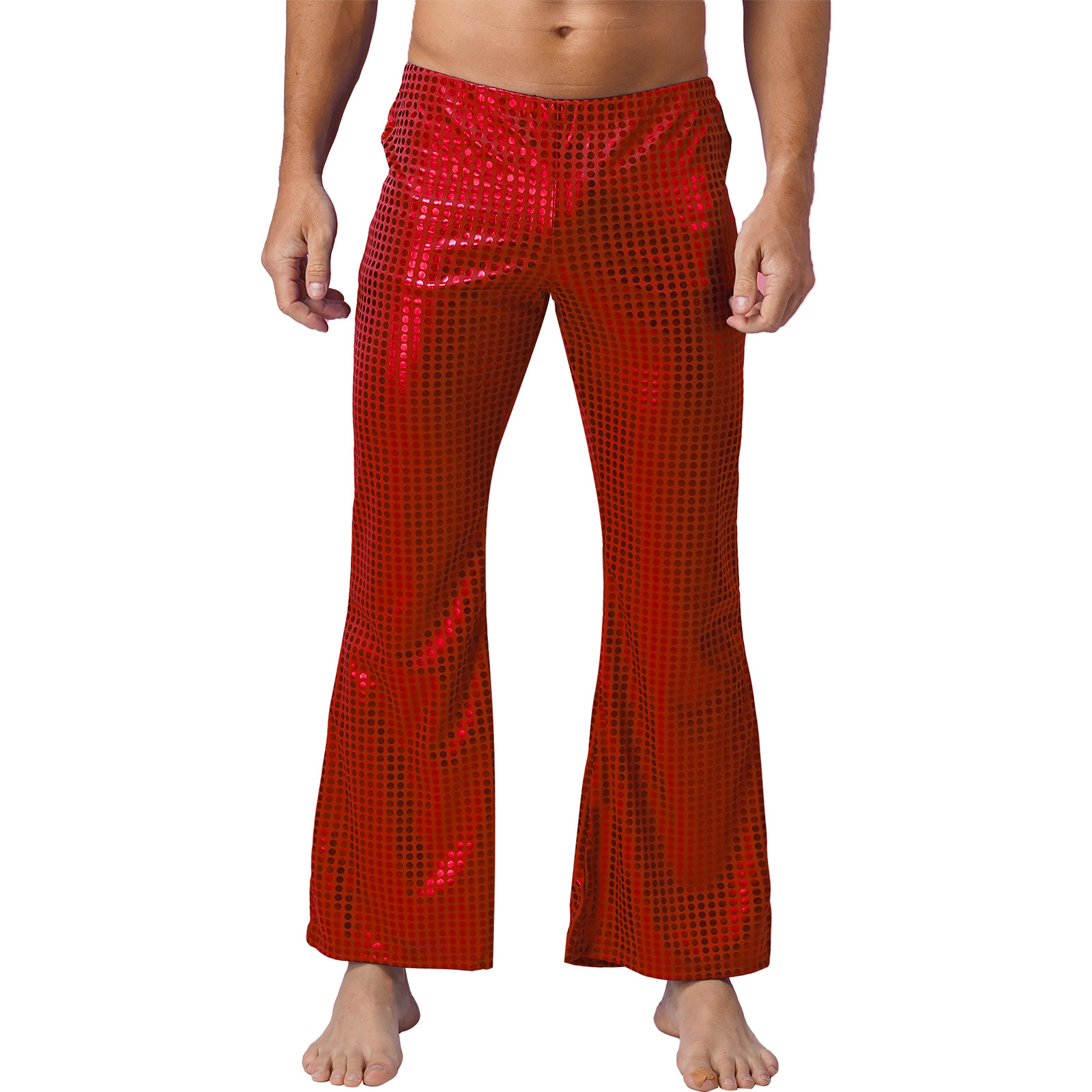 Mens 70s parlak Sequins Hip Ho - Wide Leg Trouser 70S incelemesi ve fiyatı