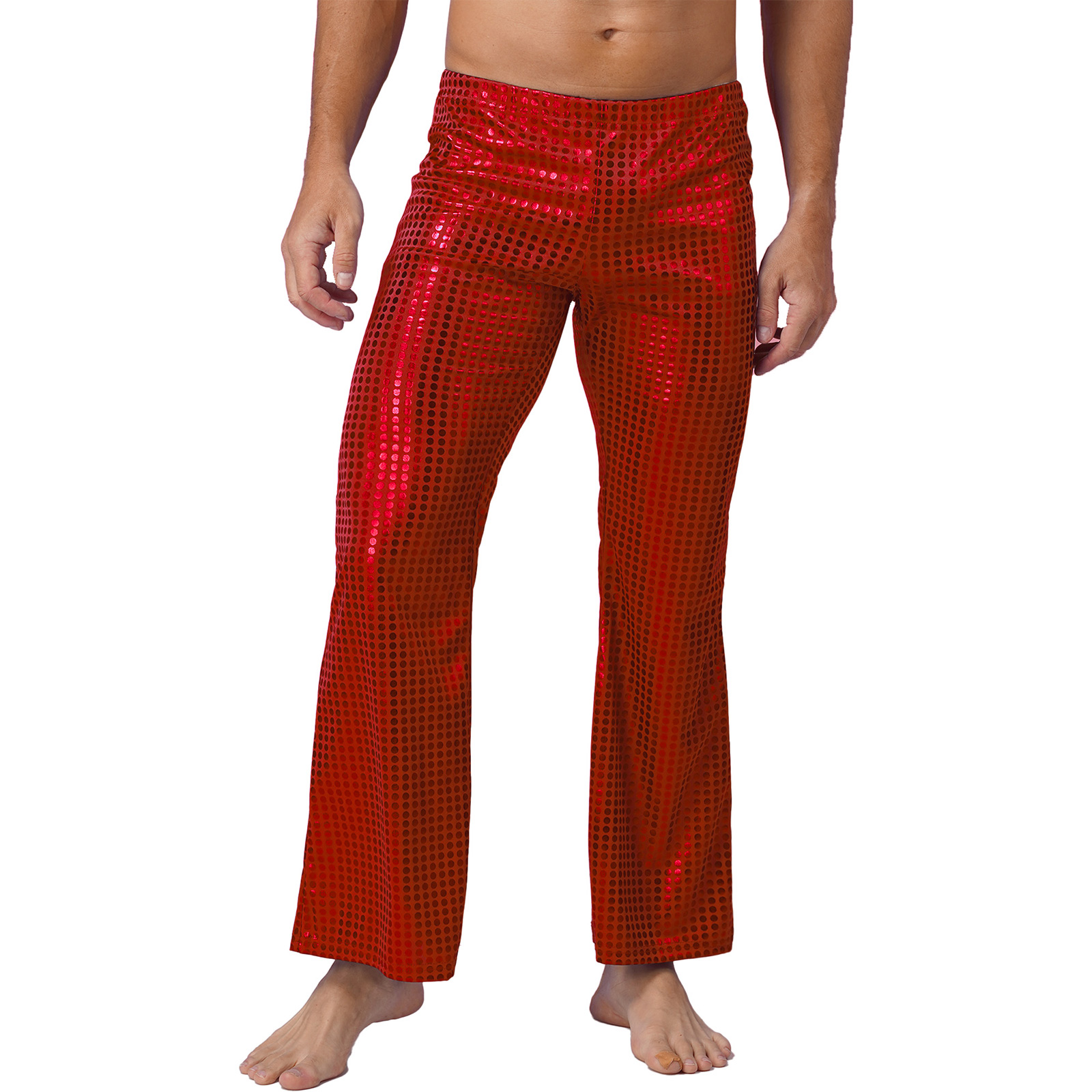 Mens 70s parlak Sequins Hip Ho - Wide Leg Trouser 70S incelemesi ve fiyatı