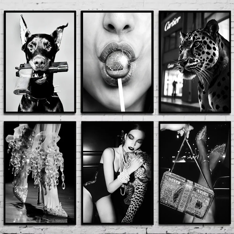 Siyah ve Beyaz Moda Vintage Fo - Vintage Fashion Photography incelemesi ve fiyatı