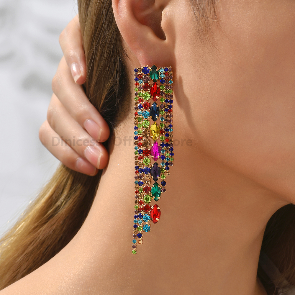 Lüks marka geometrik püskül ço - Vintage Fashion Jewelry Brands incelemesi ve fiyatı
