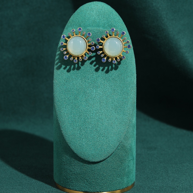 Vintage Yeşil Akik Küpe Antika - Vintage Fashion Jewelry Brands incelemesi ve fiyatı