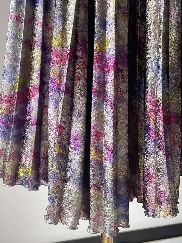 Parlak Renkli Lüks Yüksek Bel  - Vintage Fashion Old Money incelemesi ve fiyatı