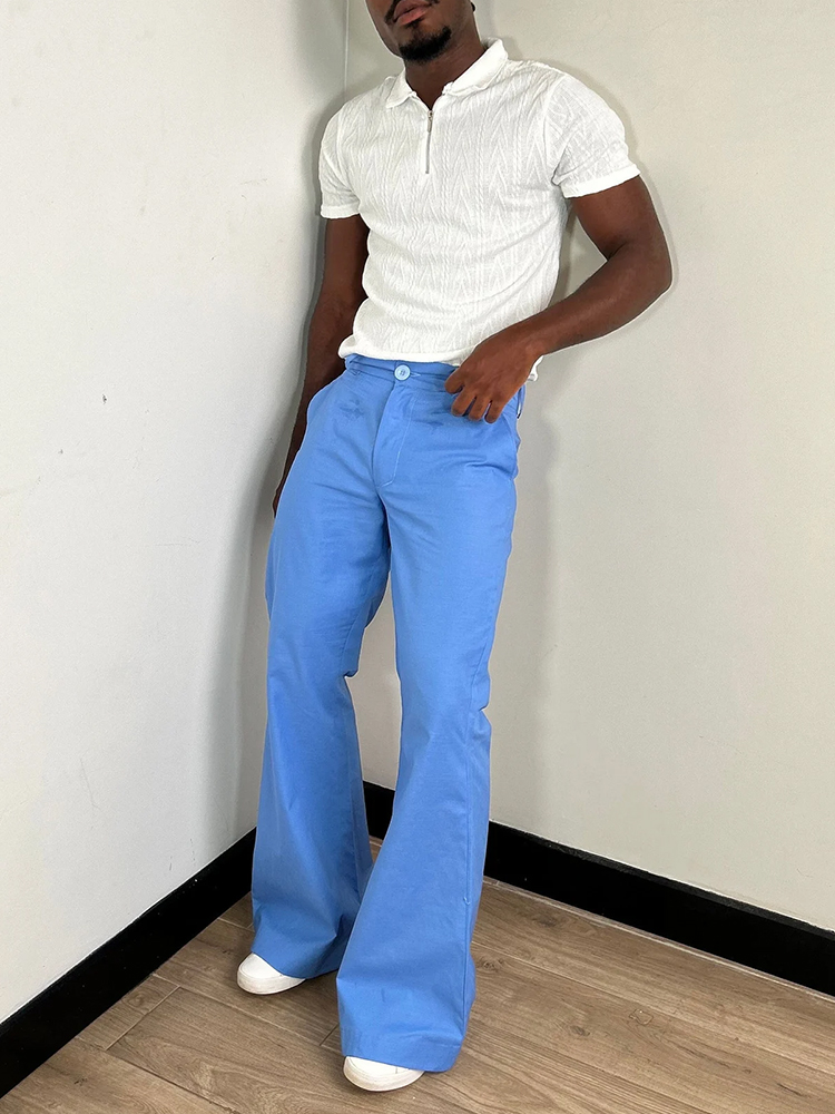 Şık İspanyol Paça Erkek Dar Ke - Wide Leg Trouser 70S incelemesi ve fiyatı