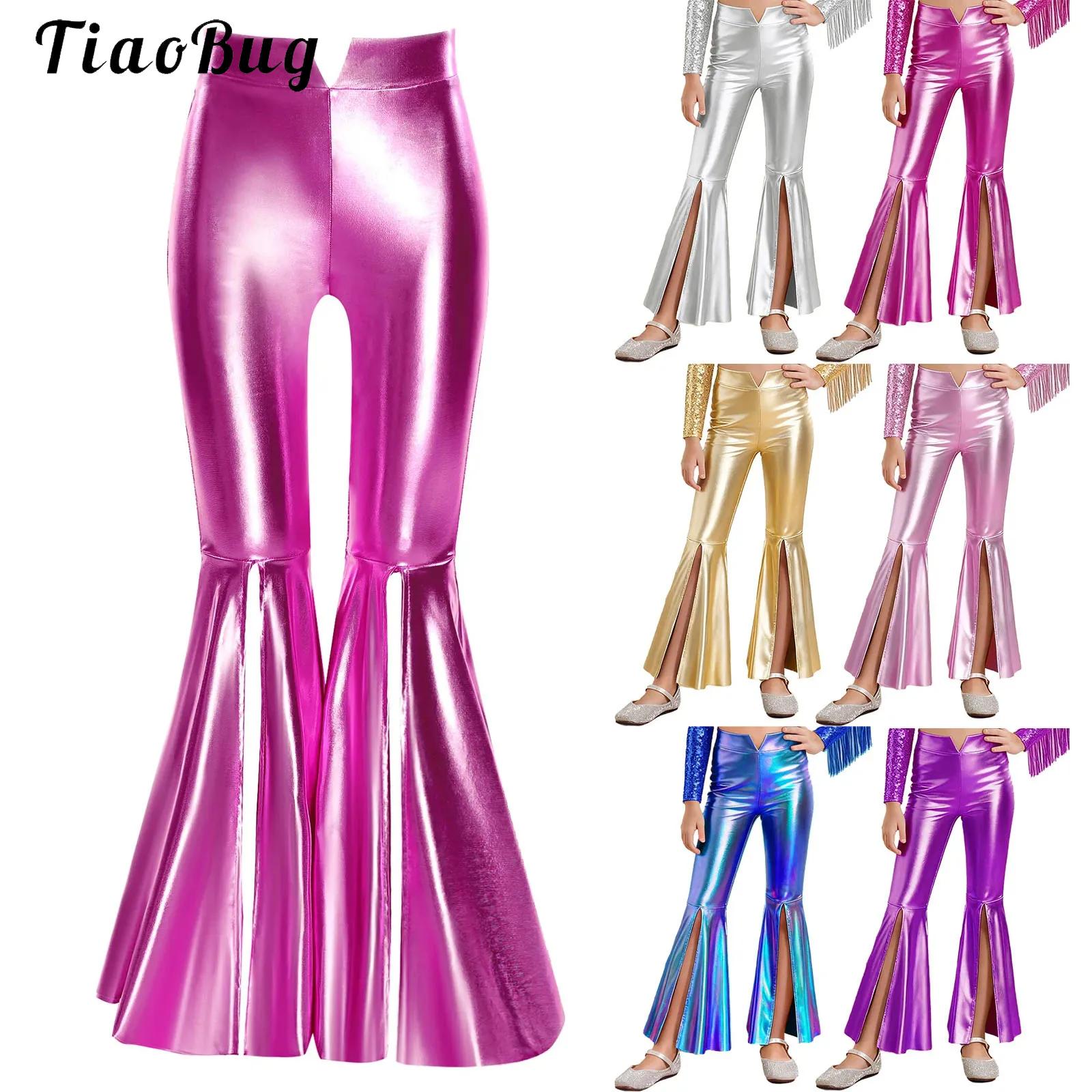 Kızlar Parlak Metalik Tayt Par - Wide Leg Trouser 70S incelemesi ve fiyatı