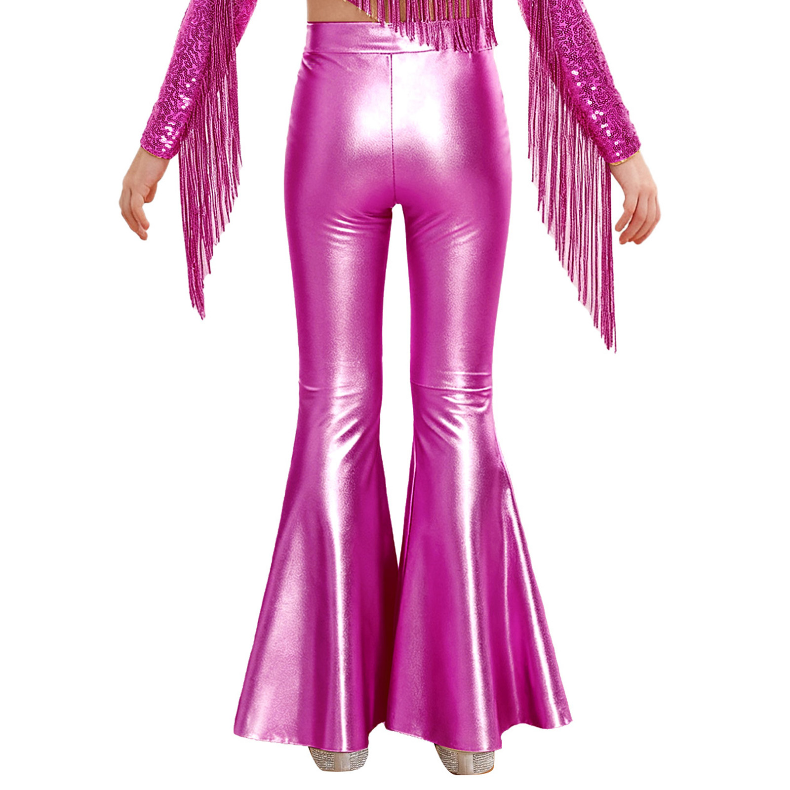 Kızlar Parlak Metalik Tayt Par - Wide Leg Trouser 70S incelemesi ve fiyatı