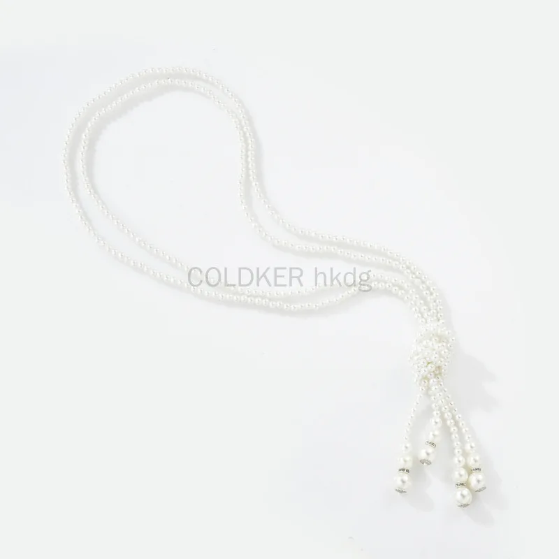 1920'ler inci kolye moda sahte - Vintage Fashion Necklace incelemesi ve fiyatı