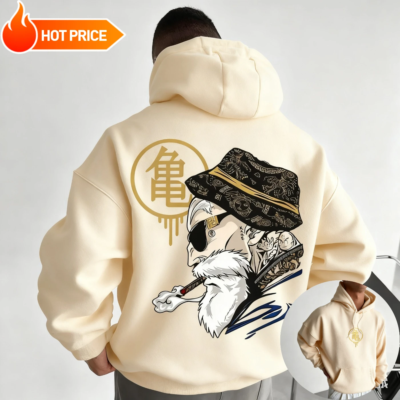Master Roshi Dragon Ball Saiya - Fashion Y Vintage incelemesi ve fiyatı