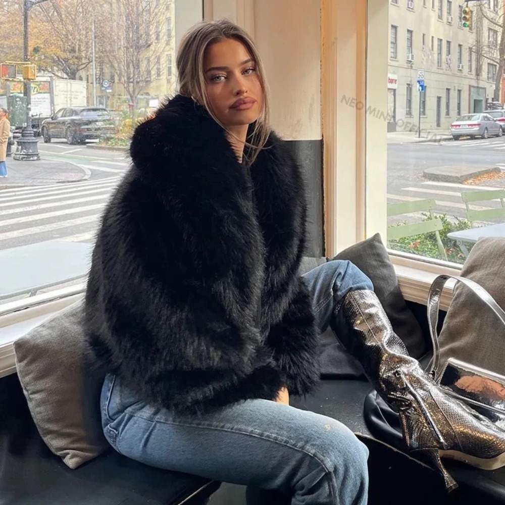 Sahte Kürk Mont Moda Şal Yaka  - Vintage Fashion Store incelemesi ve fiyatı