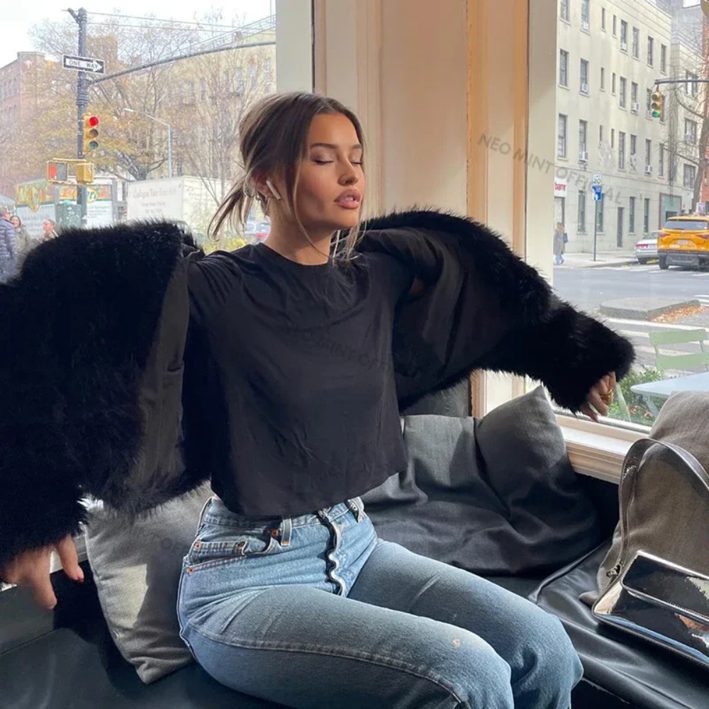 Sahte Kürk Mont Moda Şal Yaka  - Vintage Fashion Store incelemesi ve fiyatı