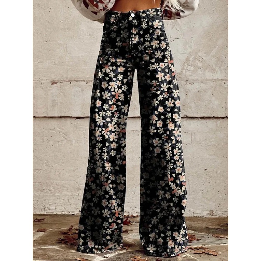 Kadın Sevimli Retro Dalga Papa - Wide Leg Trouser 70S incelemesi ve fiyatı