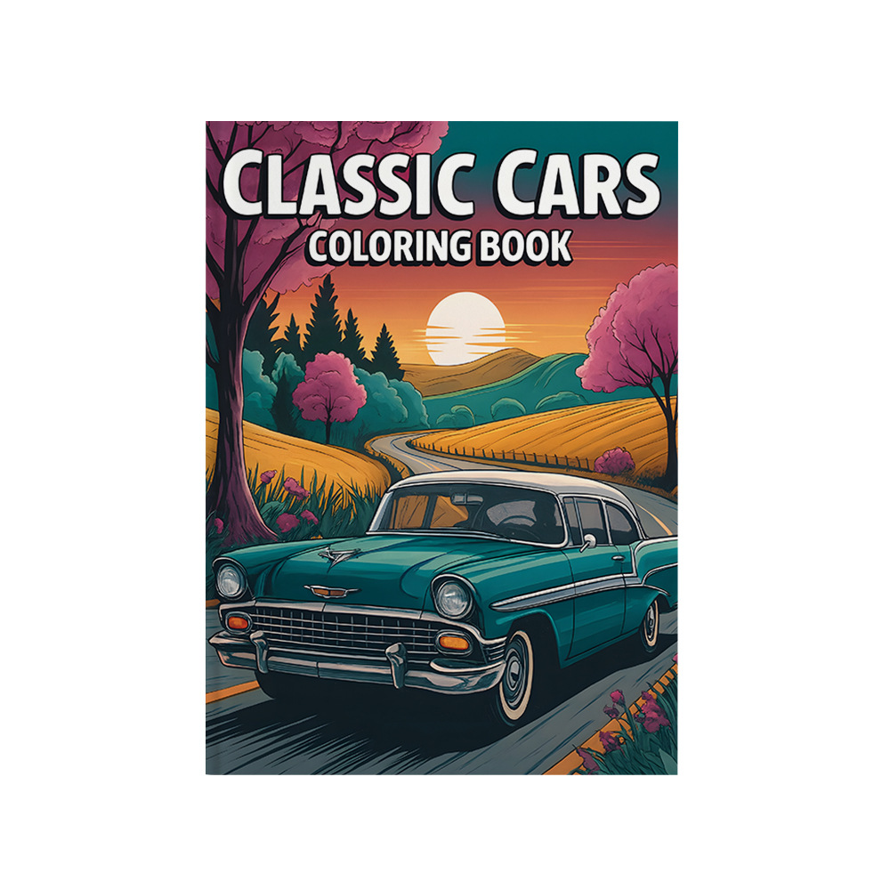 Klasik Arabalar Boyama Kitabı  - Vintage Fashion Coloring Book incelemesi ve fiyatı